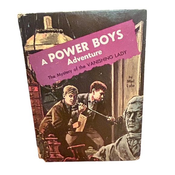 First Edition & Printing 1967 The Mystery of the Vanishing Lady Power Boys Book - Picture 1 of 13